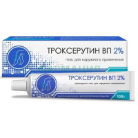 Троксерутин вп гель для наружного применения 2% 100г