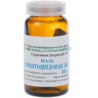 Стрептоцид мазь для наружного применения 10% 25г