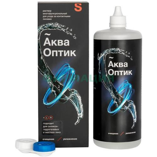 Акваоптик раствор для линз 250мл многофункцион.
