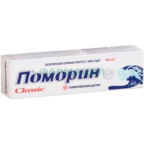 Поморин зуб.паста классик 100мл.