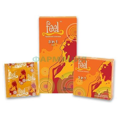 Фил презерватив 3в1 №3 [feel]
