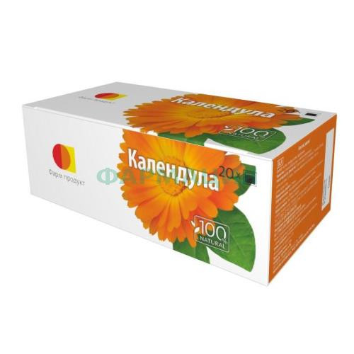 Календула цветки фиточай 1,5г №20 Календула цветки фиточай 1,5г №20