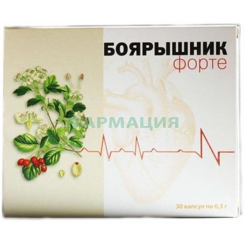 Боярышник форте 300мг. №30 капс. /витамер/