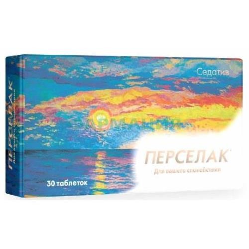 Перселак седатив таблетки 600мг №30 Перселак седатив таблетки 600мг №30