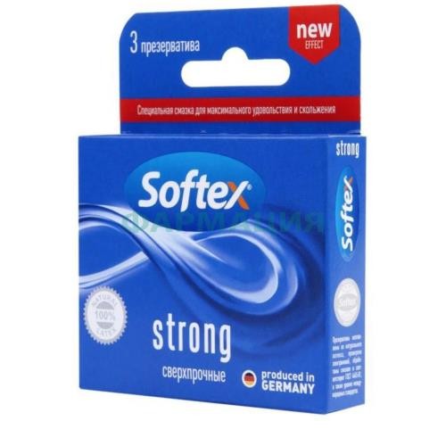 Софтекс презерватив strong сверхпрочные №3 [softex]