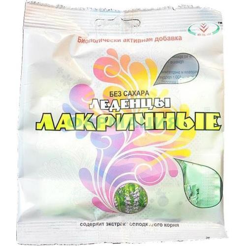 Леденцы лакричные 30г. б/сах. /вулкан/ Леденцы лакричные 30г. б/сах. /вулкан/