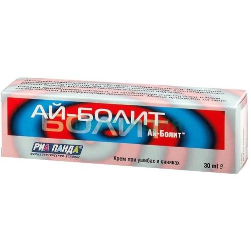 Ай-болит крем 30мл при ушибах и синяках