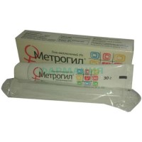 Метрогил гель вагинальный 1% 30г в комплекте с аппликаторами
