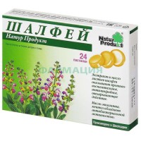 Шалфей натур продукт пастилки №24 (бад)