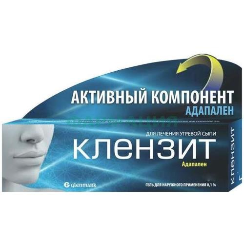 Клензит гель для наружного применения 0.1% 30г Клензит гель для наружного применения 0.1% 30г