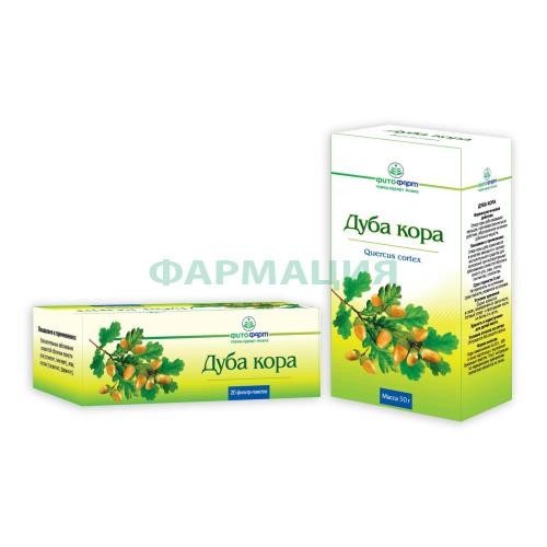 Дуба кора-порошок 1,5г №20