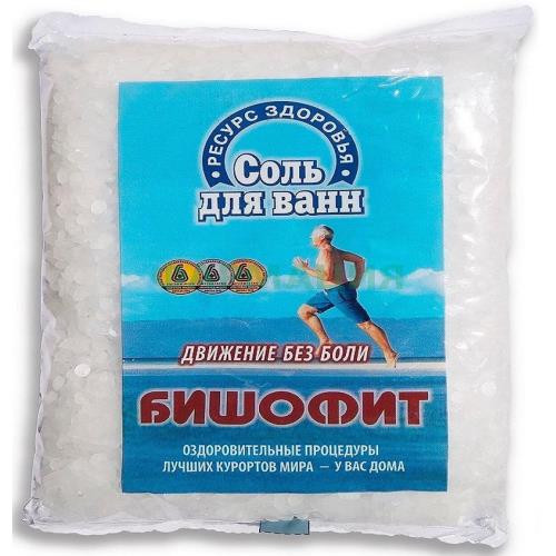Ресурс здоровья соль для ванн 500г бишофит