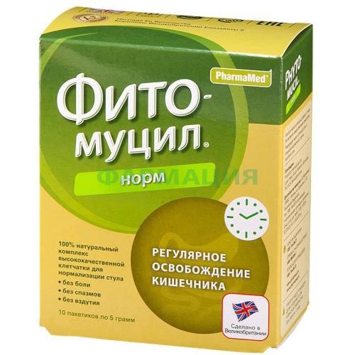 Фитомуцил норм порошок 5г №10 Фитомуцил норм порошок 5г №10