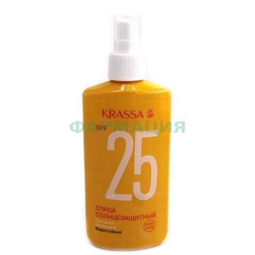 Красса спрей солнцезащитный 150мл spf-25
