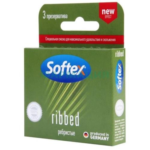 Софтекс презерватив ribbed ребристые №3 [softex]