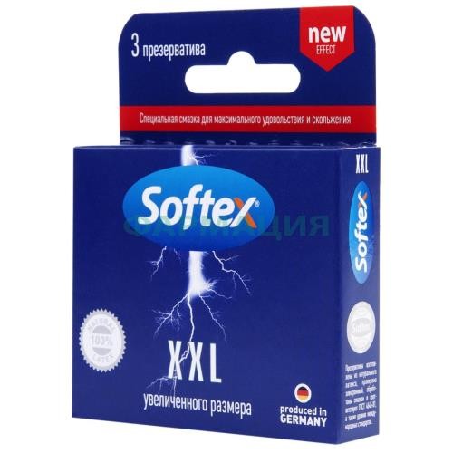 Софтекс презерватив xxl увеличенный размер №3 [softex]