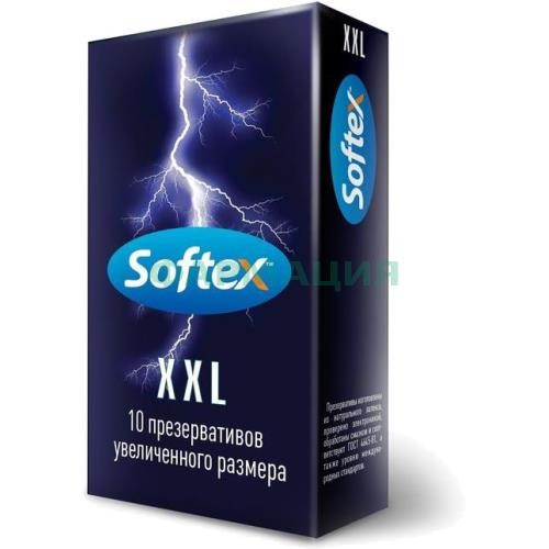 Софтекс презерватив xxl увеличенный размер №10 [softex]