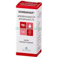Комбинил-дуо капли глазные и ушные 5мл