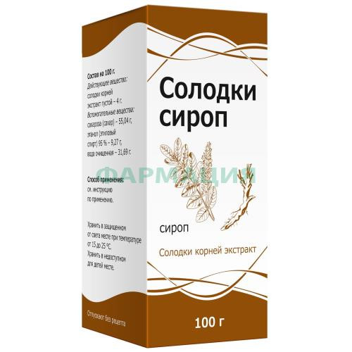 Солодки сироп 100г Солодки сироп 100г