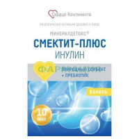 Сердце континента минералдетокс смектит-плюс порошок №10 инулин ваниль