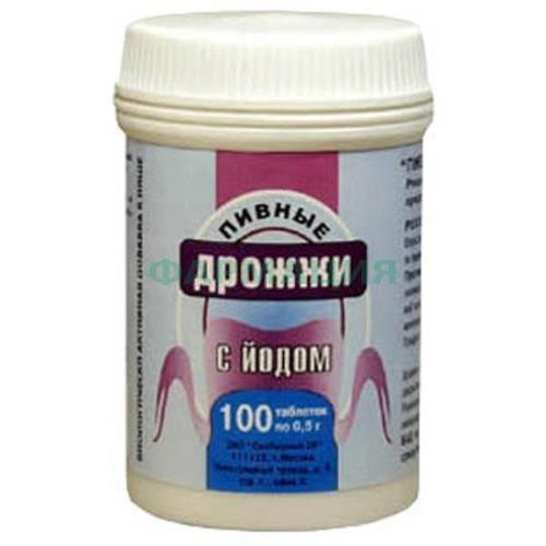 Эко-мон пивные дрожжи таблетки №100 с йодом Эко-мон пивные дрожжи таблетки №100 с йодом