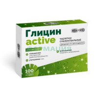 Биофорте глицин-актив таблетки для рассасывания №100