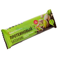 Сердце континента батончик протеиновый 40г фисташковое мороженое в шокол глазури
