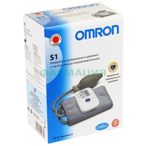 Омрон s1 тонометр полуавтомат с манжетой 22 - 32см /арт.hem 4030-ru/