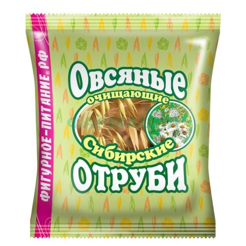 Сибирские отруби диет. овсяные очищ. 200г.