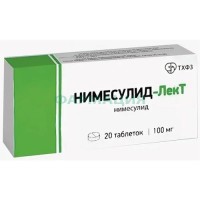 Нимесулид-лект таблетки 100мг №20