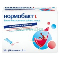 Нормобакт l порошок 3г №10