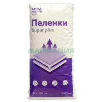 Бона менте пеленки впитывающие 60x90 №5 супер плюс