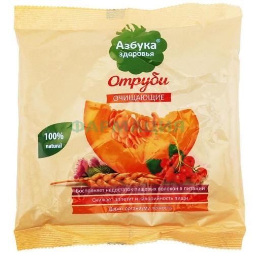 Азбука здоровья отруби сибирские очищ. 200г.