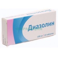 Диазолин таблетки 100мг №10