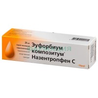 Эуфорбиум композитум назентропфен с спрей назальный гомеопатический 20мл