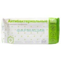 Бона менте салфетки влажные антибактериальные №60