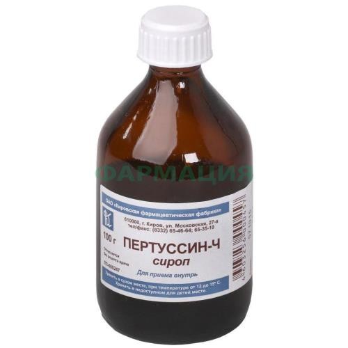 Пертуссин-ч сироп 100г Пертуссин-ч сироп 100г