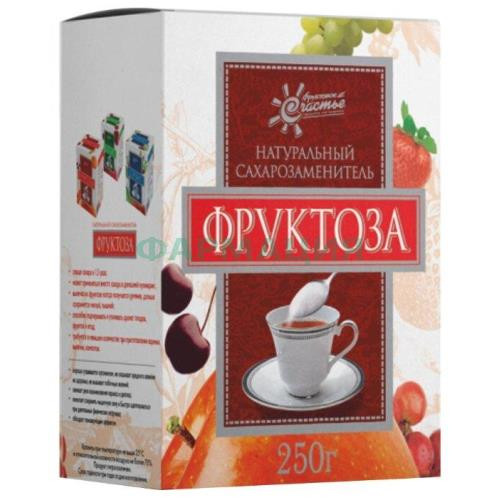 Фруктовое счастье сахарозаменитель натуральный 250г фруктоза