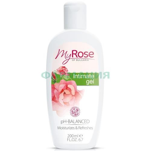 Май роуз оф болгария гель д/интимной гигиены 200мл. [my rose of bulgaria]
