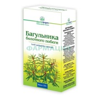 Багульника болотного побеги измельченные 50г