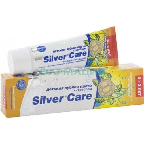 Сильвер кеа зуб.паста дет. 0-3 лет серебр. 30мл. [silver care]