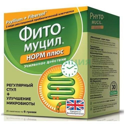 Фитомуцил норм плюс порошок №25 Фитомуцил норм плюс порошок №25