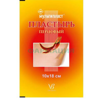 Мультипласт пластырь перцовый б/перф 10х18см