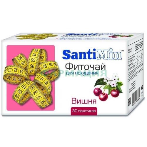 Сантимин чай вишня №30 пак. Сантимин чай вишня №30 пак.