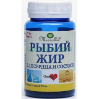 Мирролла рыбий жир капсулы 370мг №100 д/сердца и сосудов