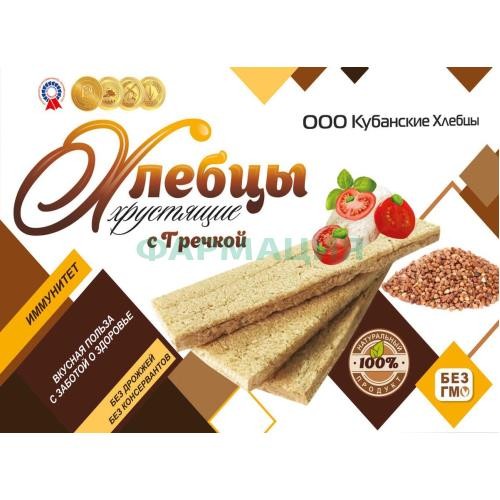Кубанские хлебцы гречка 100г.