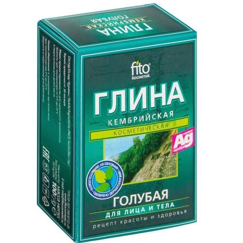 Фитокосметик глина 100г голубая кембрийская