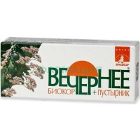 Вечернее + пустырник биокор драже 160мг №60 валериана + пустырник