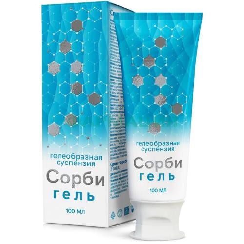 Сорбигель суспензия для приема внутрь 100мл гелеобразная Сорбигель суспензия для приема внутрь 100мл гелеобразная