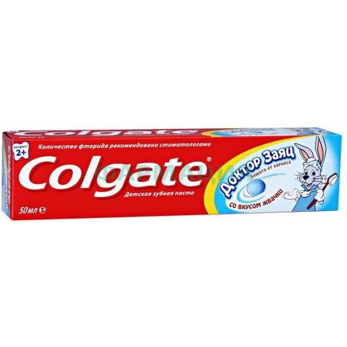 Колгейт зуб.паста детская доктор заяц жвачка 50мл. [colgate]